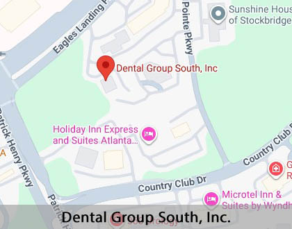 Map image for Wisdom Teeth Extraction in Stockbridge, GA