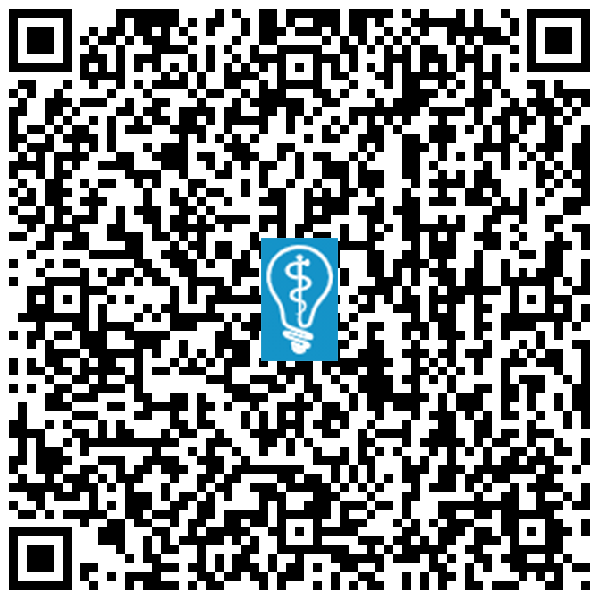 QR code image for Why Are My Gums Bleeding in Stockbridge, GA
